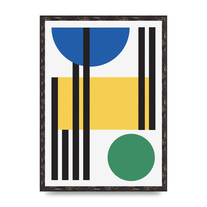 Abstract Shape Two Art For The Home - A2 framed