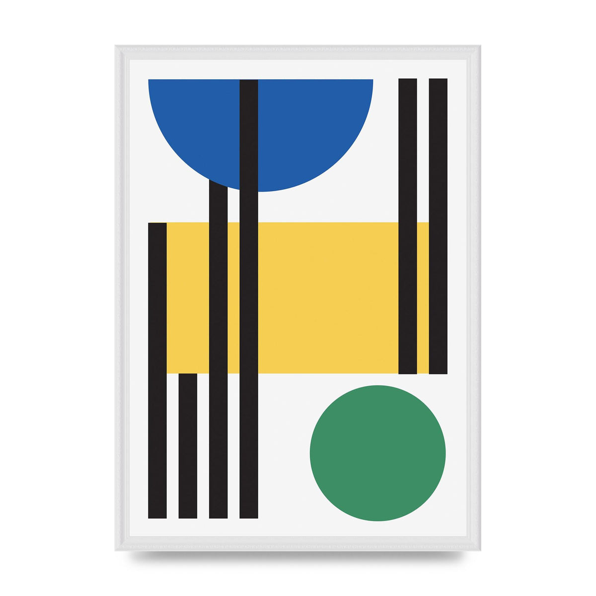 Abstract Shape Two Art For The Home - A2 framed