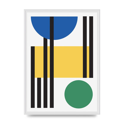 Abstract Shape Two Art For The Home - A2 framed