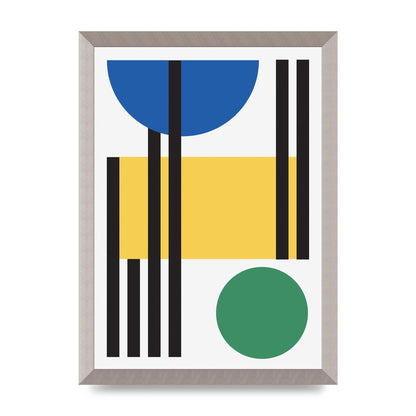 Abstract Shape Two Art For The Home - A3 framed