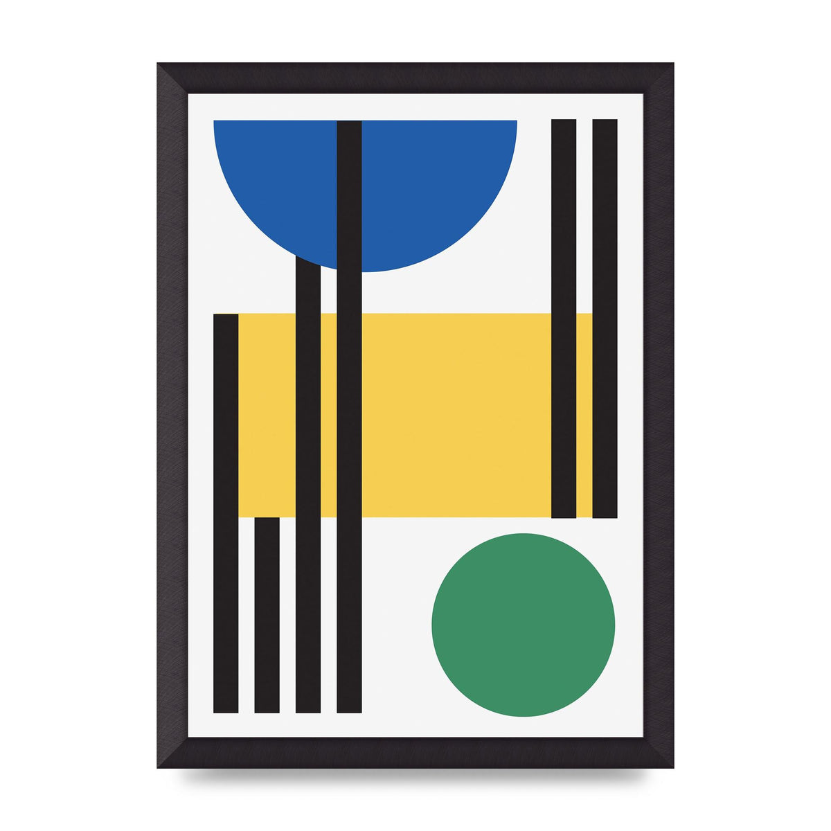 Abstract Shape Two Art For The Home - A3 framed