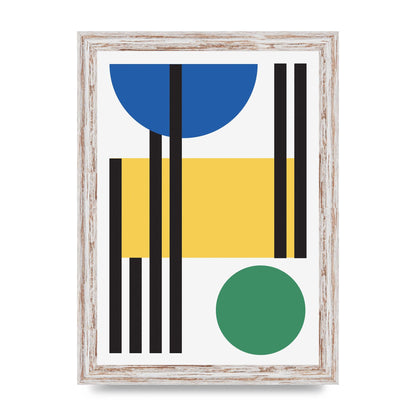 Abstract Shape Two Art For The Home - A4 framed