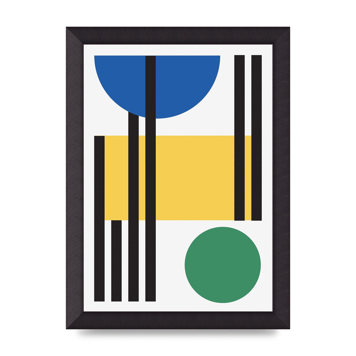 Abstract Shape Two Art For The Home - A4 framed