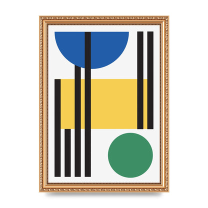 Abstract Shape Two Art For The Home - A4 framed