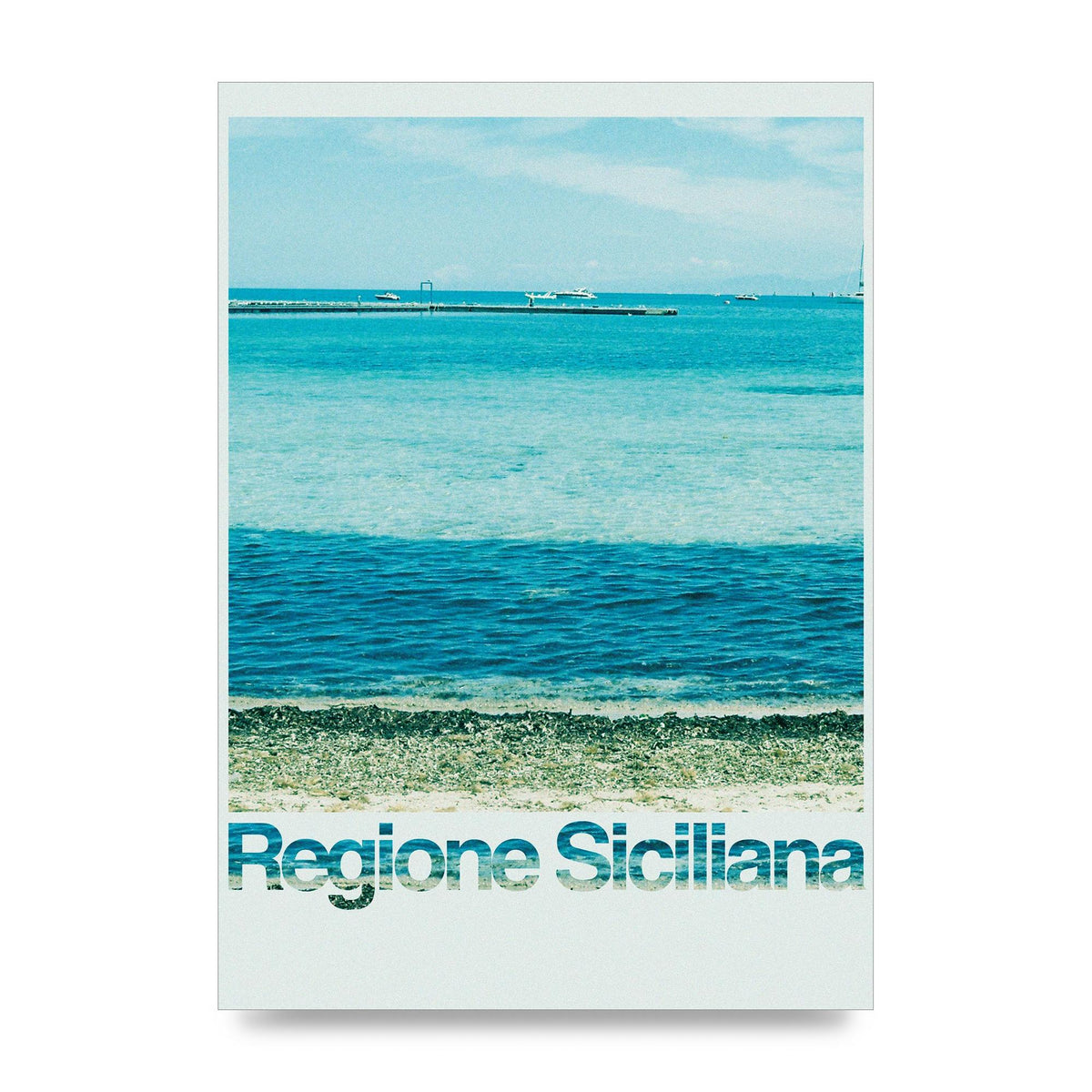 Regione Sicilia 35Mm Printed Poster - unframed print