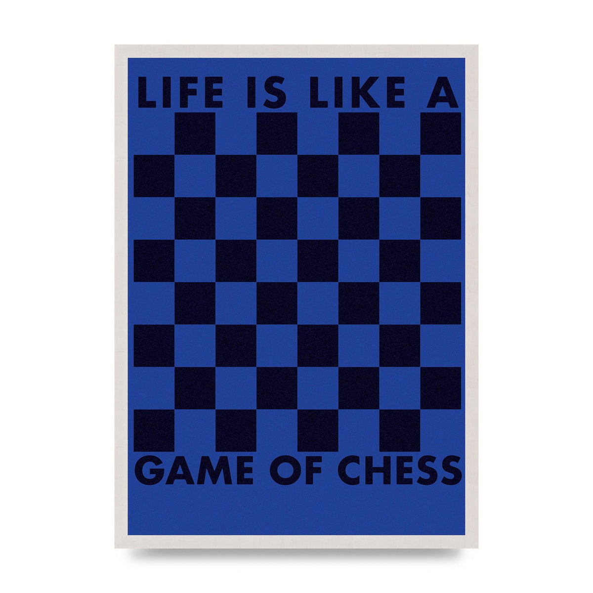 Game Of Chess" Wall Art - A2 framed