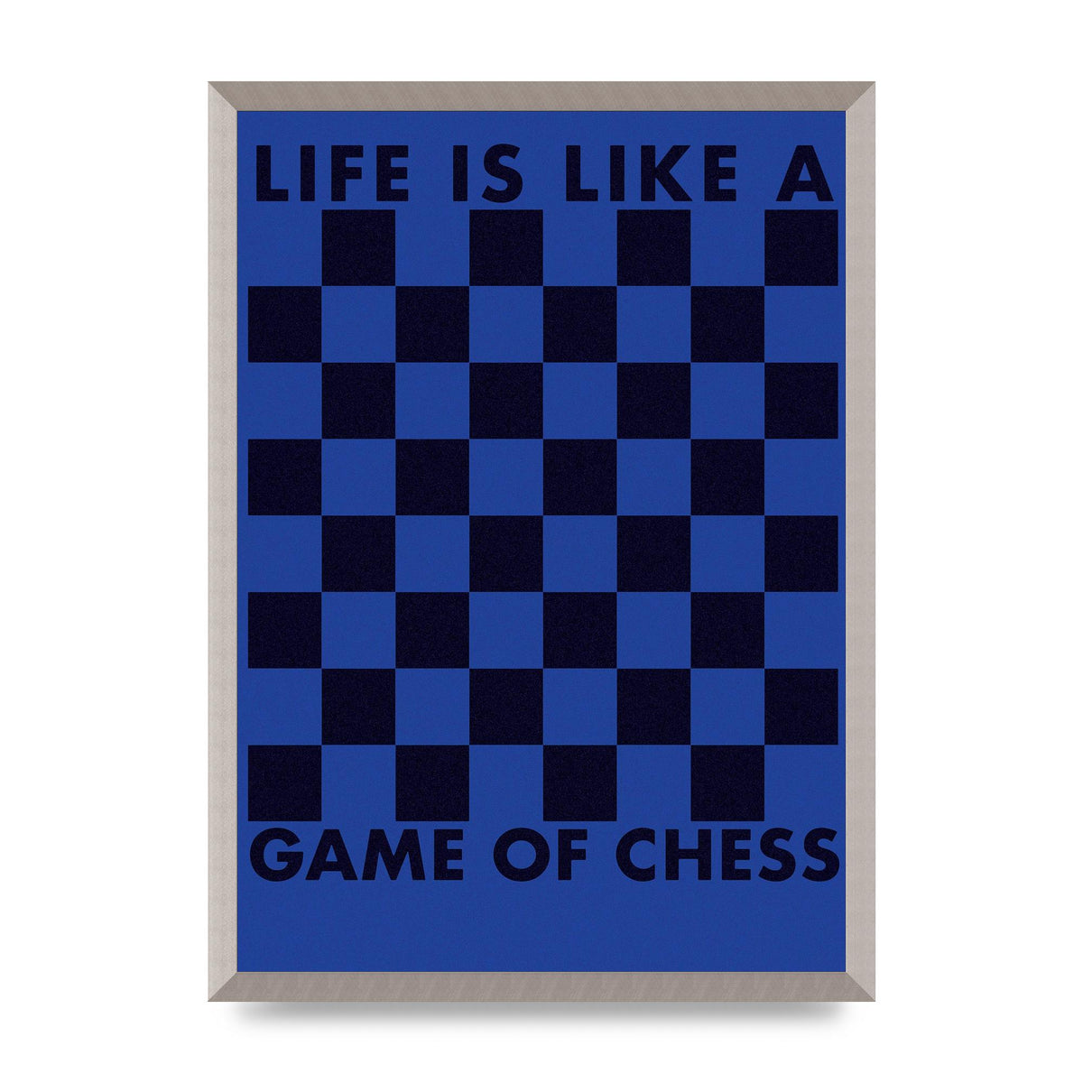 Game Of Chess" Wall Art - A2 framed