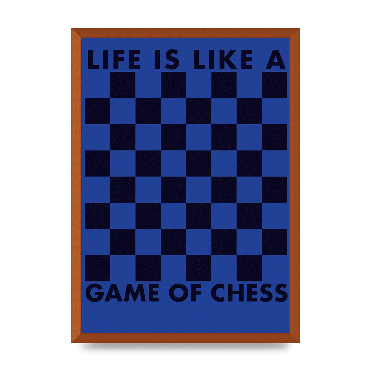 Game Of Chess" Wall Art - A2 framed