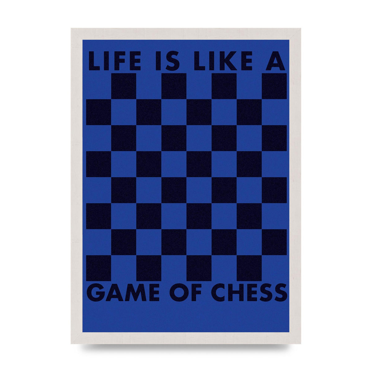 Game Of Chess" Wall Art - A3 framed