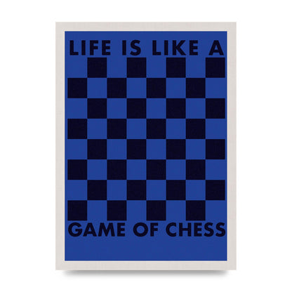 Game Of Chess" Wall Art - A3 framed