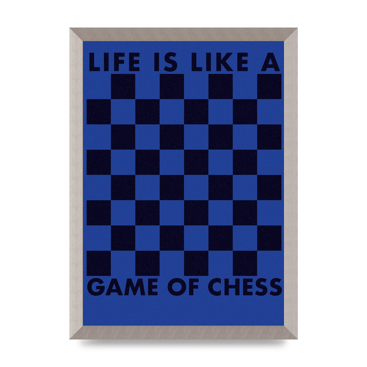 Game Of Chess" Wall Art - A3 framed