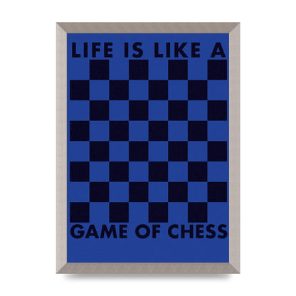 Game Of Chess" Wall Art - A3 framed