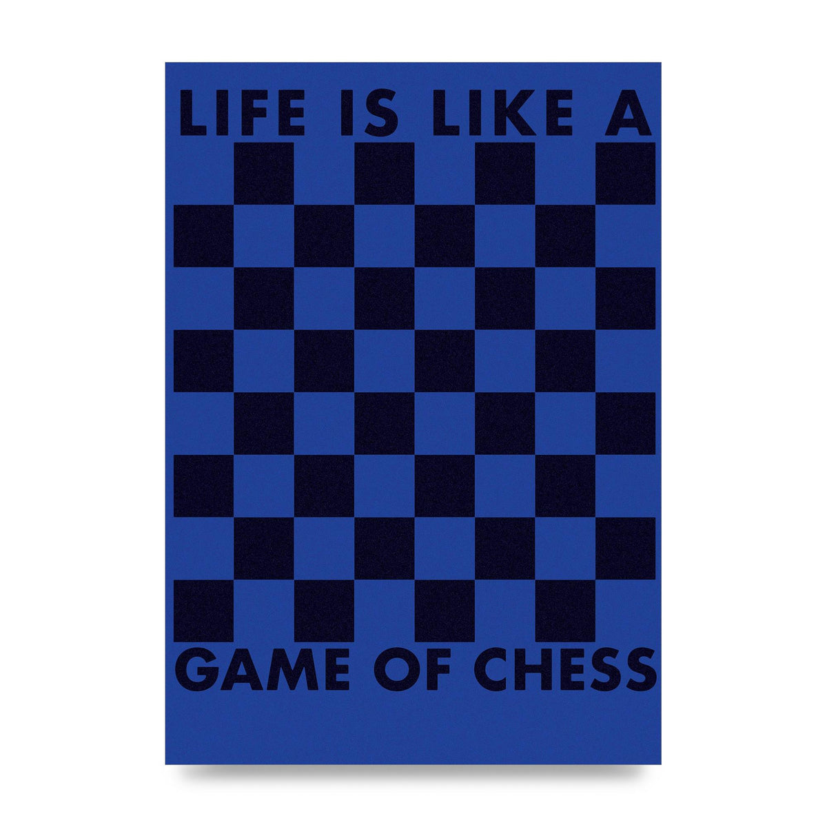 Game Of Chess" Wall Art - unframed print