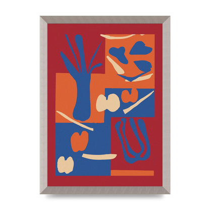 Matisse Inspired Collage Art For The Home - A3 framed