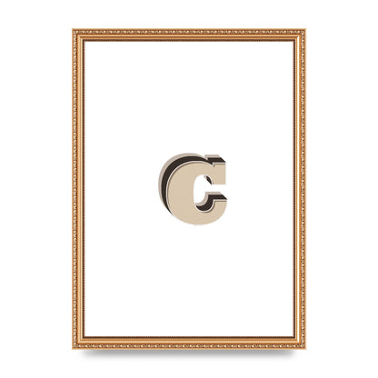 Alphabet Mix Match C" Art For The Home - A3 framed