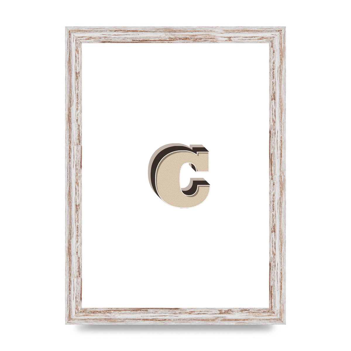 Alphabet Mix Match C" Art For The Home - A4 framed