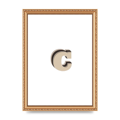 Alphabet Mix Match C" Art For The Home - A4 framed
