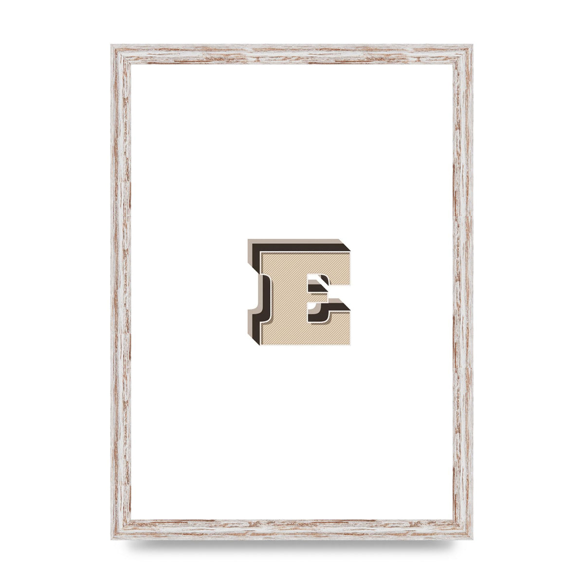 Alphabet Mix Match E" Wall Art - A3 framed