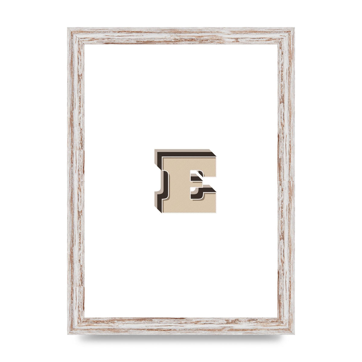 Alphabet Mix Match E" Wall Art - A4 framed