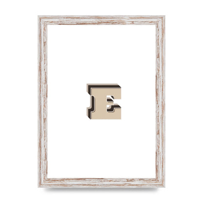 Alphabet Mix Match E" Wall Art - A4 framed
