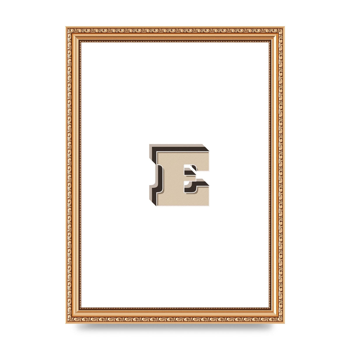 Alphabet Mix Match E" Wall Art - A4 framed