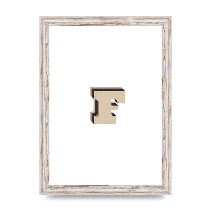 Alphabet Mix Match F" Art For The Home - A4 framed
