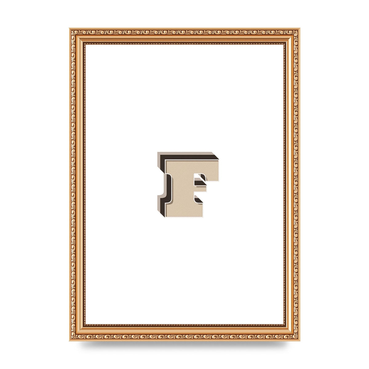 Alphabet Mix Match F" Art For The Home - A4 framed