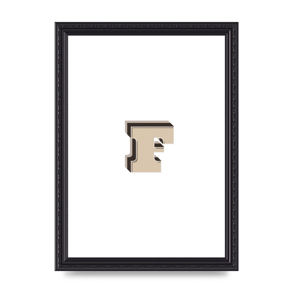Alphabet Mix Match F" Art For The Home - A4 framed