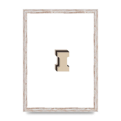 Alphabet Mix Match I" Art For The Home - A3 framed