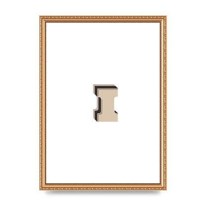 Alphabet Mix Match I" Art For The Home - A3 framed