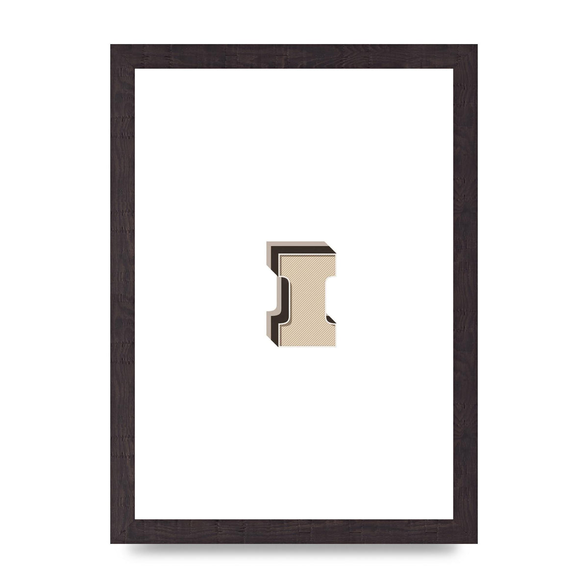 Alphabet Mix Match I" Art For The Home - A4 framed