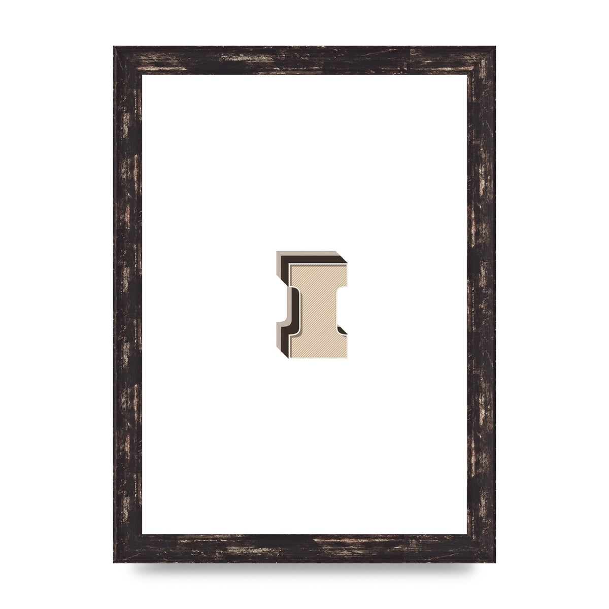 Alphabet Mix Match I" Art For The Home - A4 framed