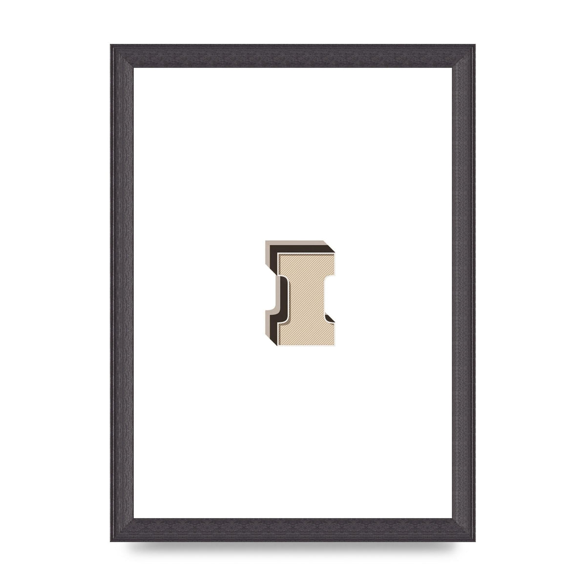 Alphabet Mix Match I" Art For The Home - A4 framed