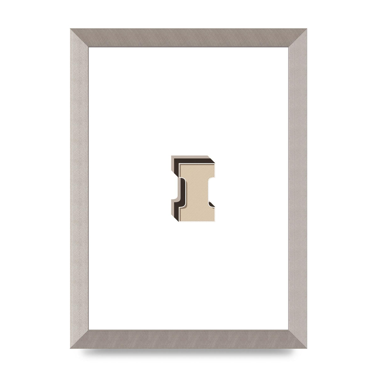 Alphabet Mix Match I" Art For The Home - A4 framed