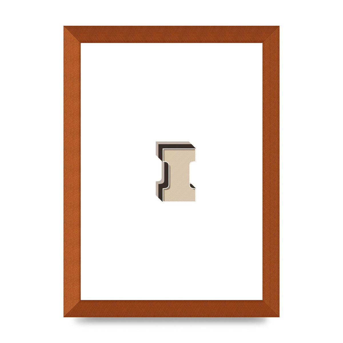 Alphabet Mix Match I" Art For The Home - A4 framed
