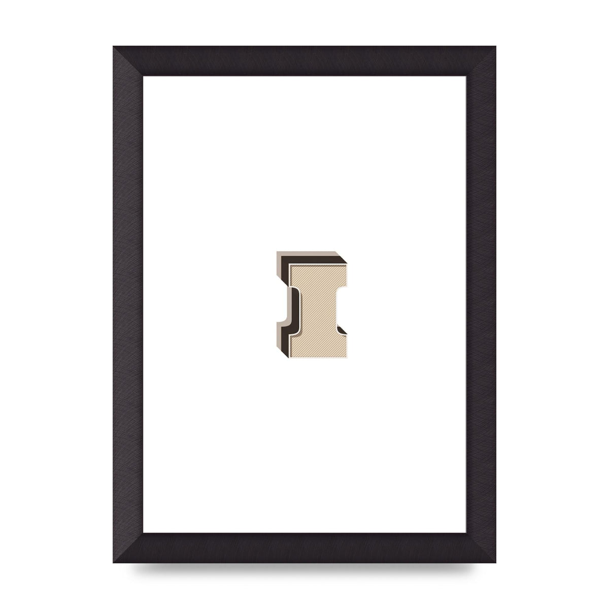 Alphabet Mix Match I" Art For The Home - A4 framed