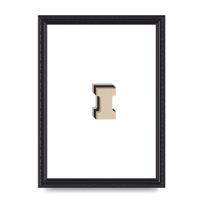 Alphabet Mix Match I" Art For The Home - A4 framed
