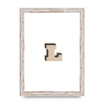 Alphabet Mix Match L" Art For The Home - A4 framed