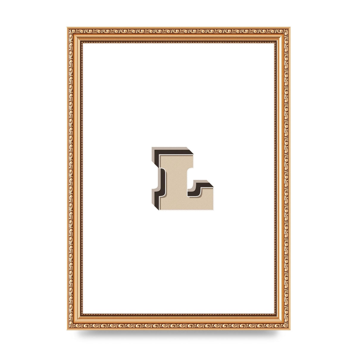 Alphabet Mix Match L" Art For The Home - A4 framed