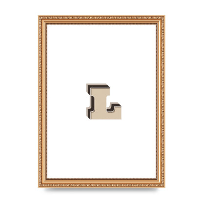 Alphabet Mix Match L" Art For The Home - A4 framed