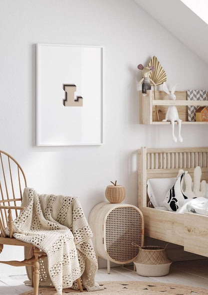 Alphabet Mix Match L" Art For The Home - nursery 1