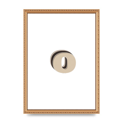 Alphabet Mix Match O" Art For The Home - A3 framed