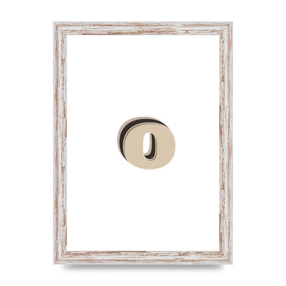 Alphabet Mix Match O" Art For The Home - A4 framed
