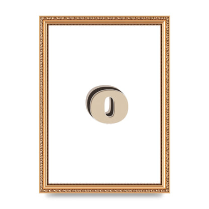 Alphabet Mix Match O" Art For The Home - A4 framed