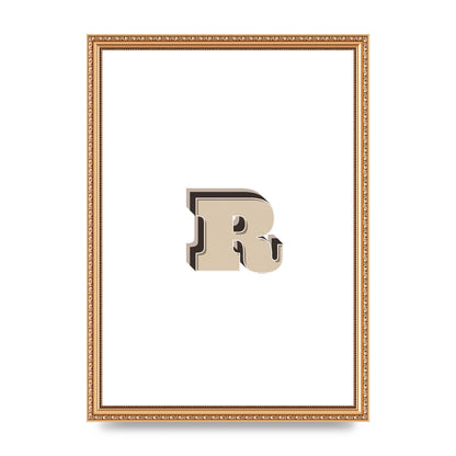 Alphabet Mix Match R" Art For The Home - A3 framed