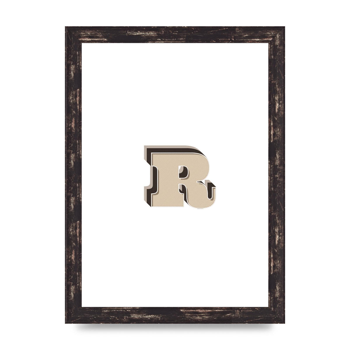 Alphabet Mix Match R" Art For The Home - A4 framed