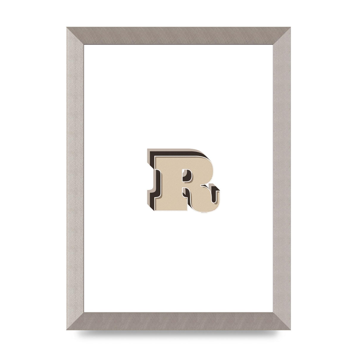 Alphabet Mix Match R" Art For The Home - A4 framed