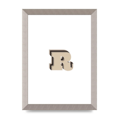 Alphabet Mix Match R" Art For The Home - A4 framed