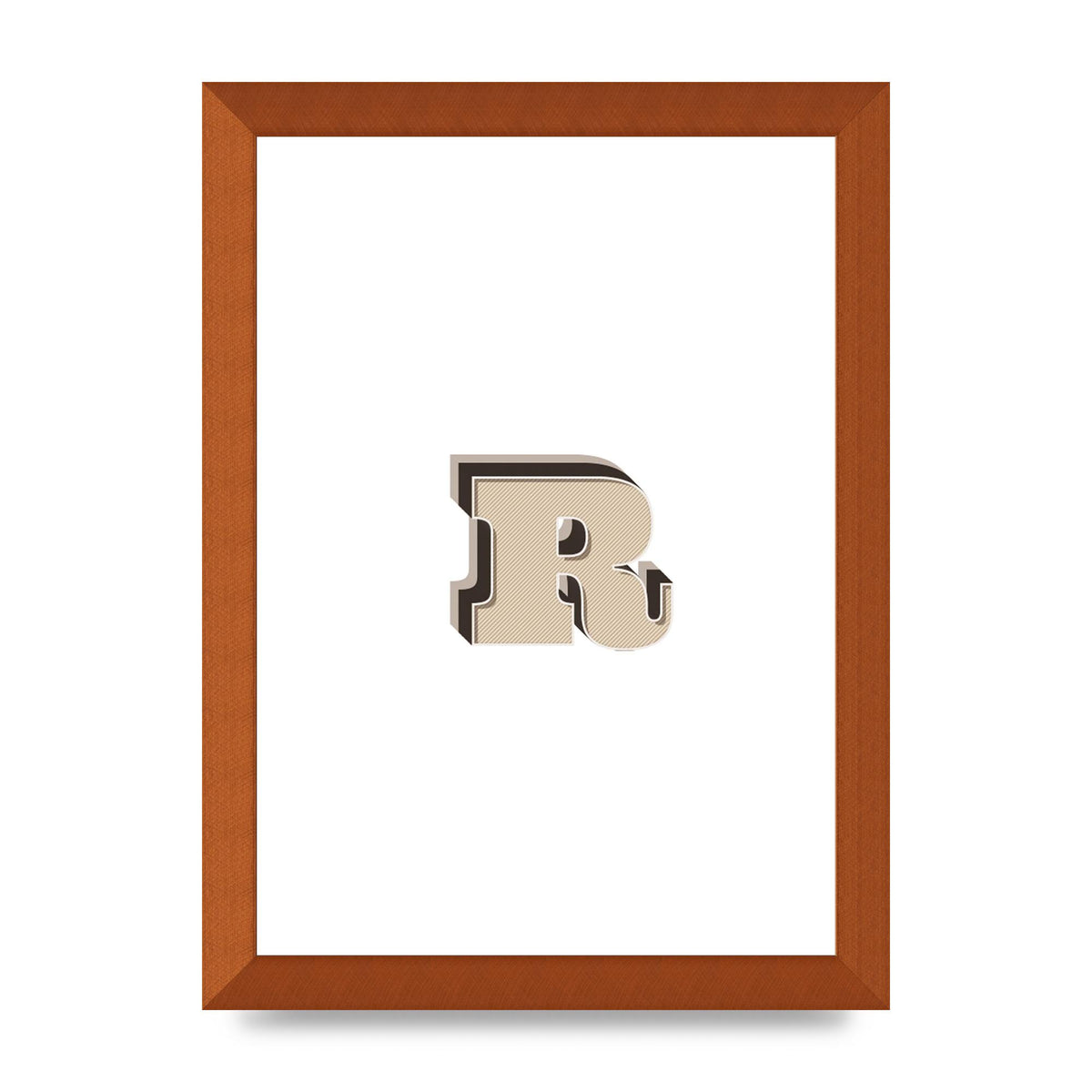 Alphabet Mix Match R" Art For The Home - A4 framed