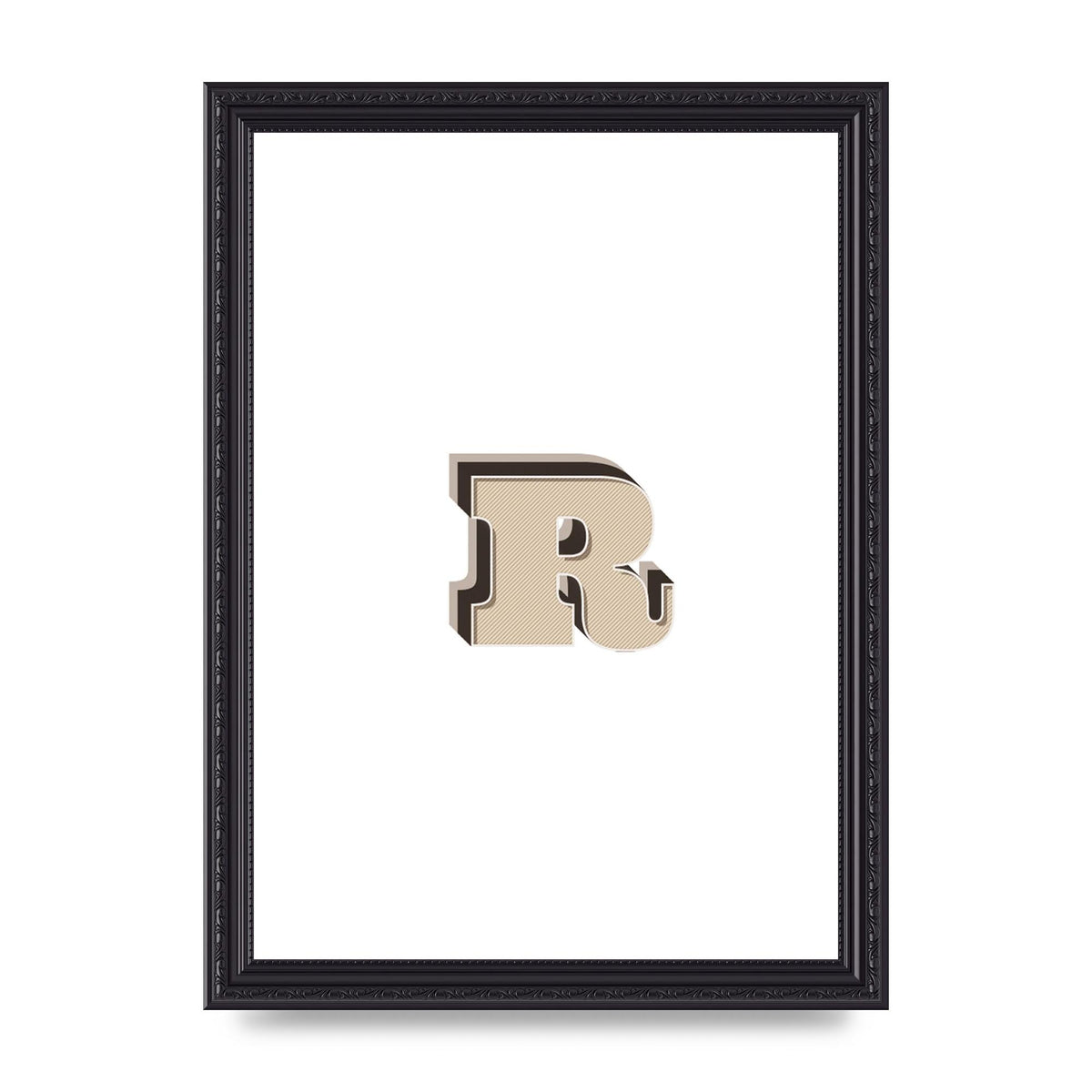 Alphabet Mix Match R" Art For The Home - A4 framed